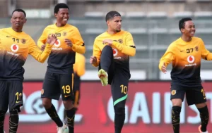 Kaizer Chiefs stars including, Khama Billiat and Nkosingiphile Ngcobo