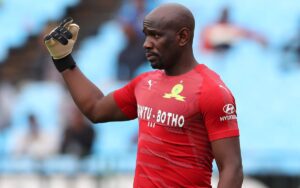 Kennedy Mweene. Mamelodi Sundowns player and assistant goalkeeper coach.