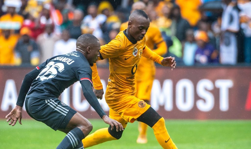 Khama Billiat in action against Orlando Pirates in the Carling Cup. Picture courtesy of Kaizer Chiefs