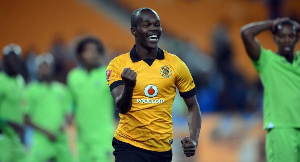 Knowledge Musona in action for Kaizer Chiefs