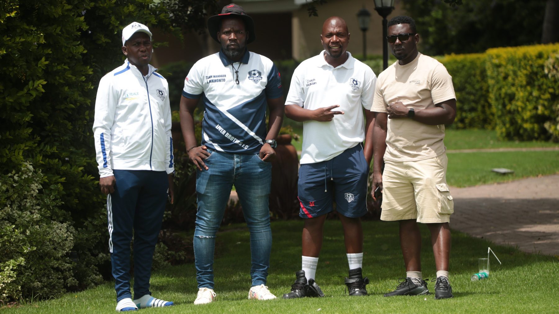 Liver Brothers Management ahead of Nedbank Cup last 32 against Sekhukhune United. Picture taken by Ofhani Muyani 