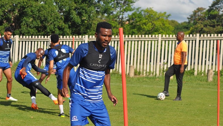 Lucky Baloyi during his Maritzburg United stint. Picture by Maritzburg United