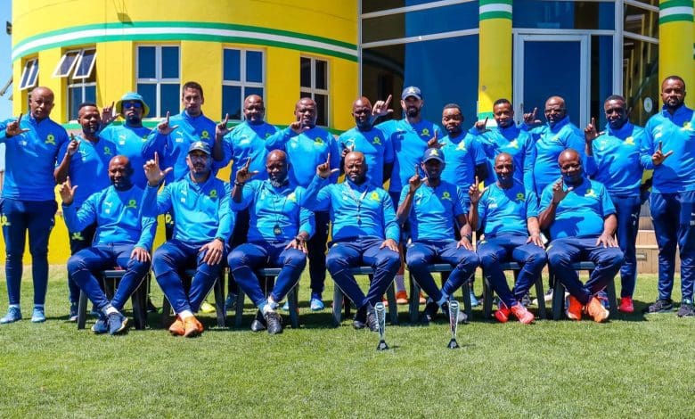 Mamelodi Sundowns' technical team in 2021