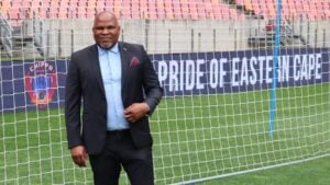 Chippa United coach Morgan Mammila.