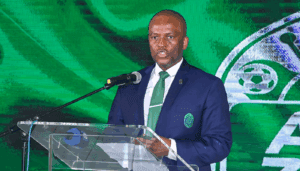 AmaZulu FC president Sandile Zungu making announcements