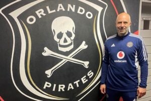 Former Orlando Pirates striker coach Scott Chickelday