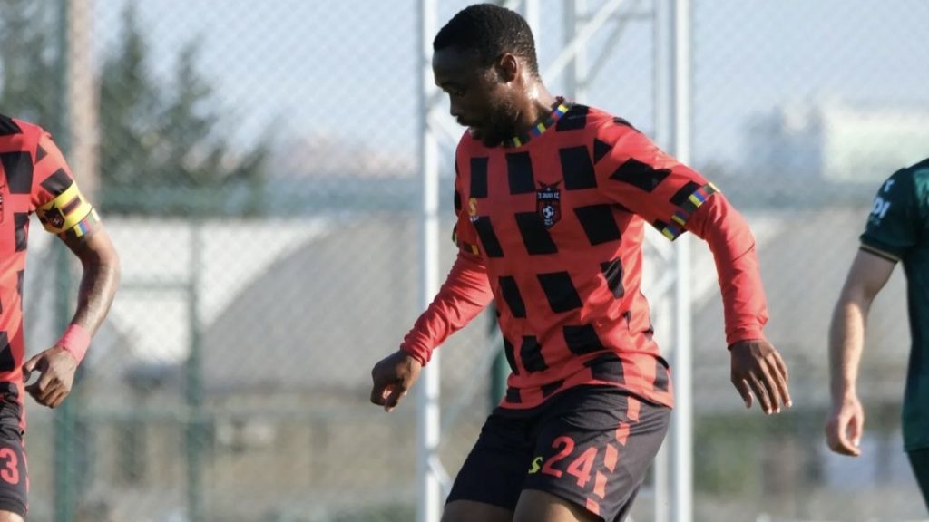 Sibusiso Vilakazi at a training session during his time at TS Galaxy.