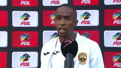 All Stars coach Sinethemba Badela in a post-match interview