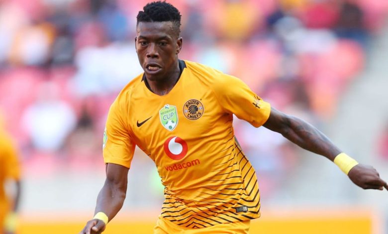 Teenage Hadebe during his Kaizer Chiefs stint