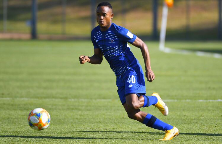 Tebogo Tlolane during his first stint with Maritzburg United. Photo courtesy of Maritzburg United