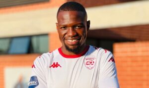 Sekhukhune United striker Tshegofatso Mabasa