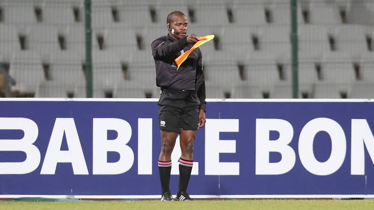 PSL match official Tshepo Nojila during a league game