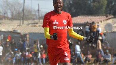 Tumelo Maleven Mogale in action in one of the Kasi football tournaments