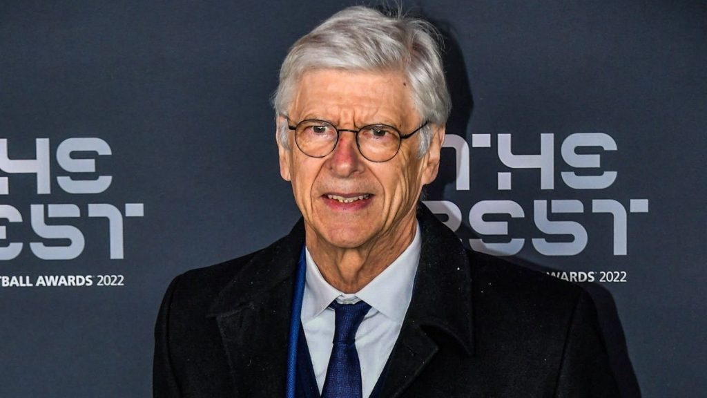 ARSENE WENGER AT THE FIFA AWARDS