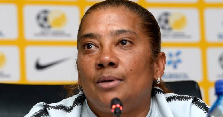 Banyana Banyana head coach Desiree Ellis during a press conference.