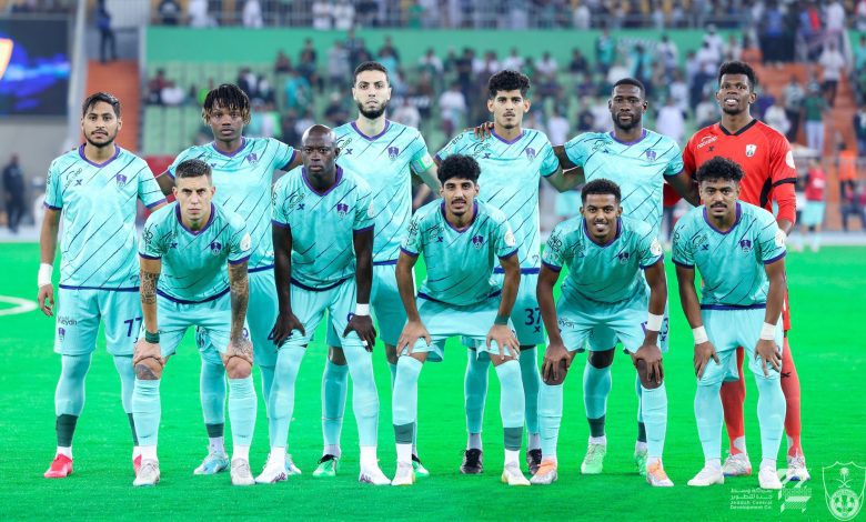 Al Ahli before their win against Jeddah