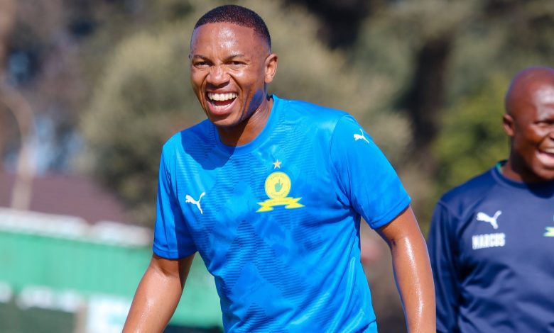 Andile Jali is set to return to training with Mamelodi Sundowns after a short break at home.