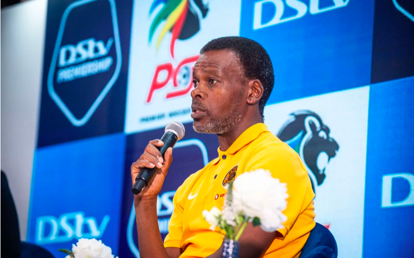 Arthur Zwane at the Nedbank Cup draw