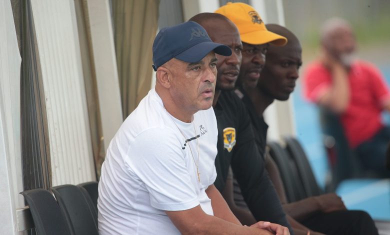 Black Leopards coach Owen Da Gama