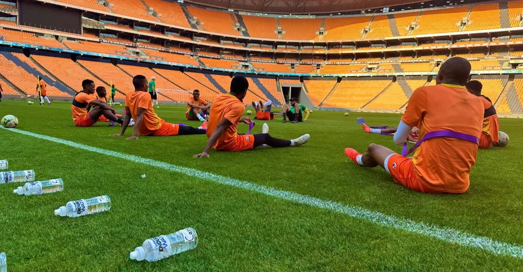 Bafana Bafana players preparing for AFCON qualifiers 