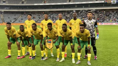 Bafana Bafana line up vs Liberia in Johannesburg