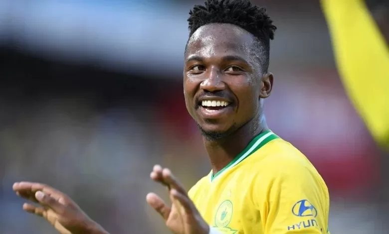 Cassius Mailula of Bafana Bafana during a Mamelodi Sundowns game