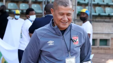 Cavin Johnson during his Al Ahly stint