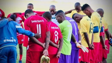 Dondol pray before beating AmaZulu