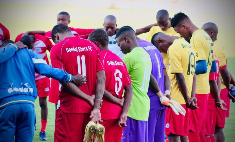 Dondol pray before beating AmaZulu