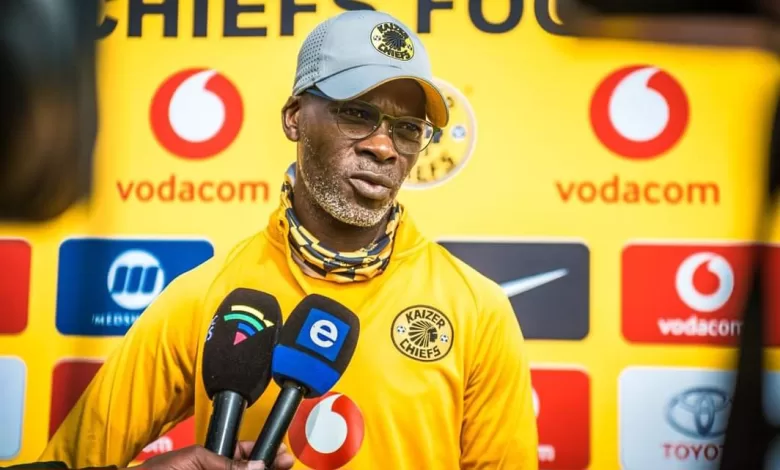 Kaizer Chiefs coach Arthur Zwane