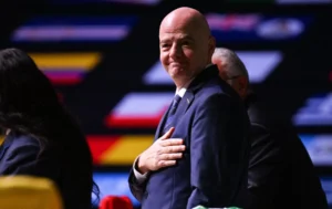 FIFA president Gianni Infantino