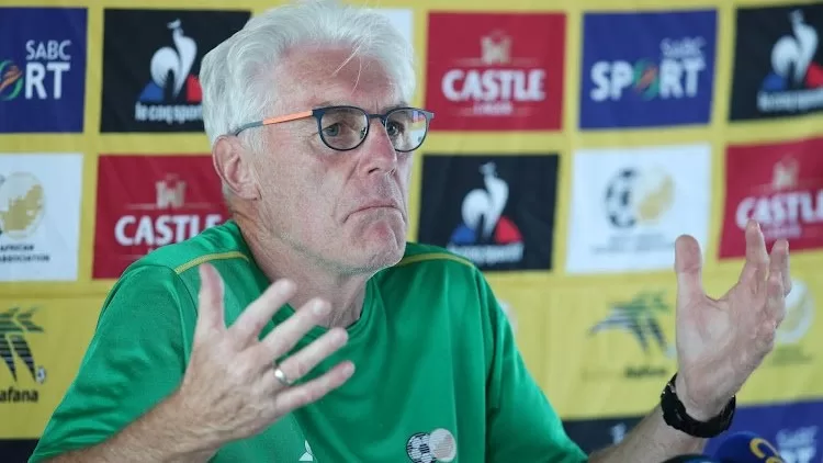 Bafana Bafana coach Hugo Broos names his final squad.