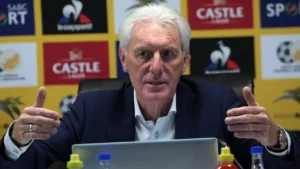 Bafana Bafana coach Hugo Broos slams AFCON qualification format as "rubbish".