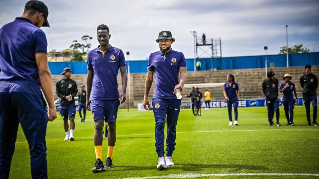 Kaizer Chiefs ahead of their DStv Premiership clash against Richards Bay. 