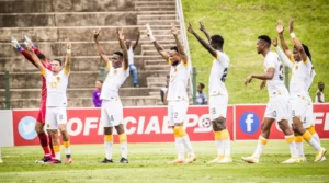 Kaizer Chiefs prior to a league game