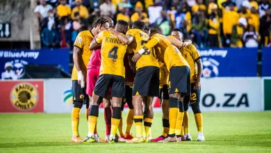 Kaizer Chiefs players ahead of Maritzburg United clash