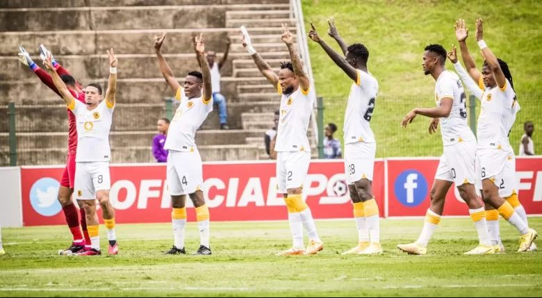 Kaizer Chiefs ahead of a DStv Premiership game