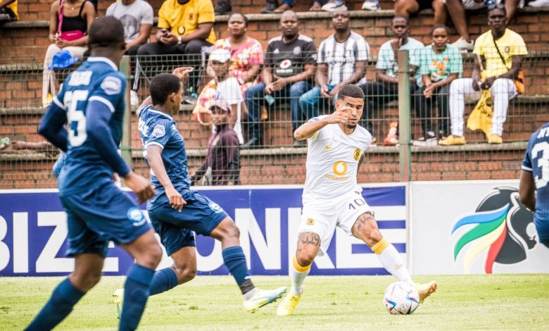 Kaizer Chiefs winger Keagan Dolly on the ball against Richards Bay