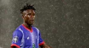 Karim Kimvuidi in Maritzburg United colours