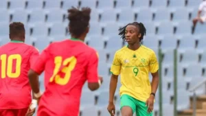 Midfielder Kgaugelo Chauke makes SA debut.