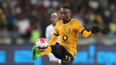 Kaizer Chiefs forward Khama Billiat in action