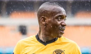 Khama Billiat in Kaizer Chiefs colours