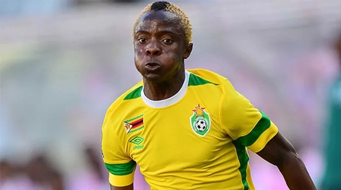 Former SuperSport star Kudakwashe Mahachi in Zimbabwe national team colors