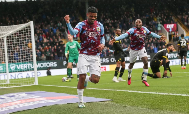 Lyle Foster reacts to his first goal for Burnley, sends message to SA