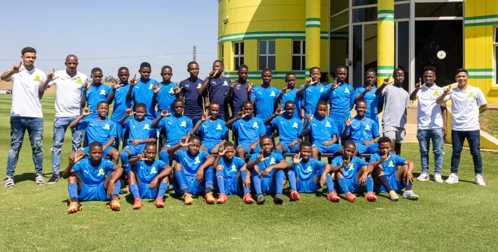 Mamelodi Sundowns Under15 set to play in the KDB Cup