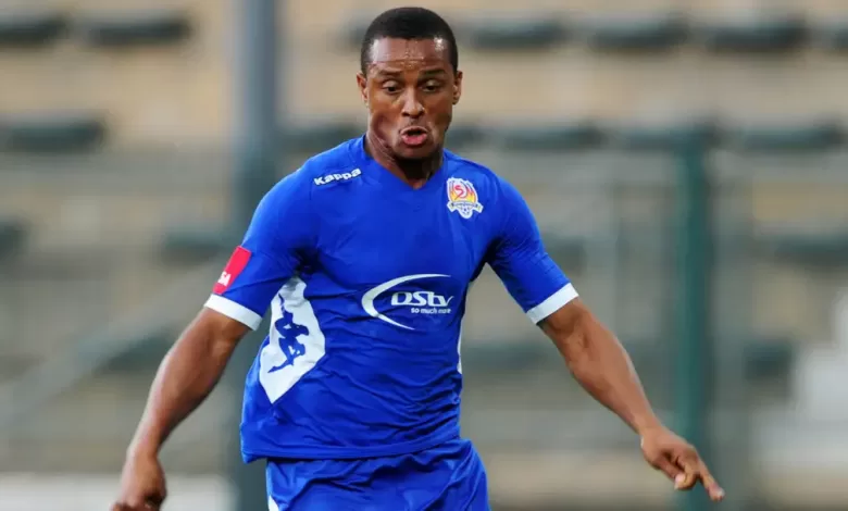 Mark Haskins during his playing days at SuperSport United