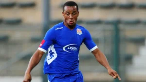 Mark Haskins during his playing days at SuperSport United