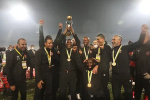 Pitso Mosimane won the Car Champions League