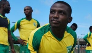 Ntsako Makhubela during training
