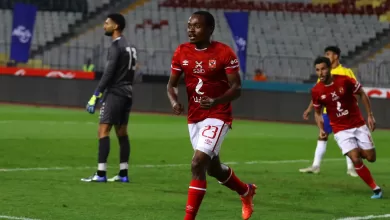 Percy Tau in action for Al Ahly